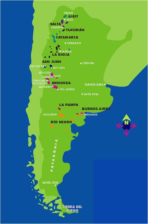 Argentina wine regions