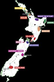 New Zealand wine regions
